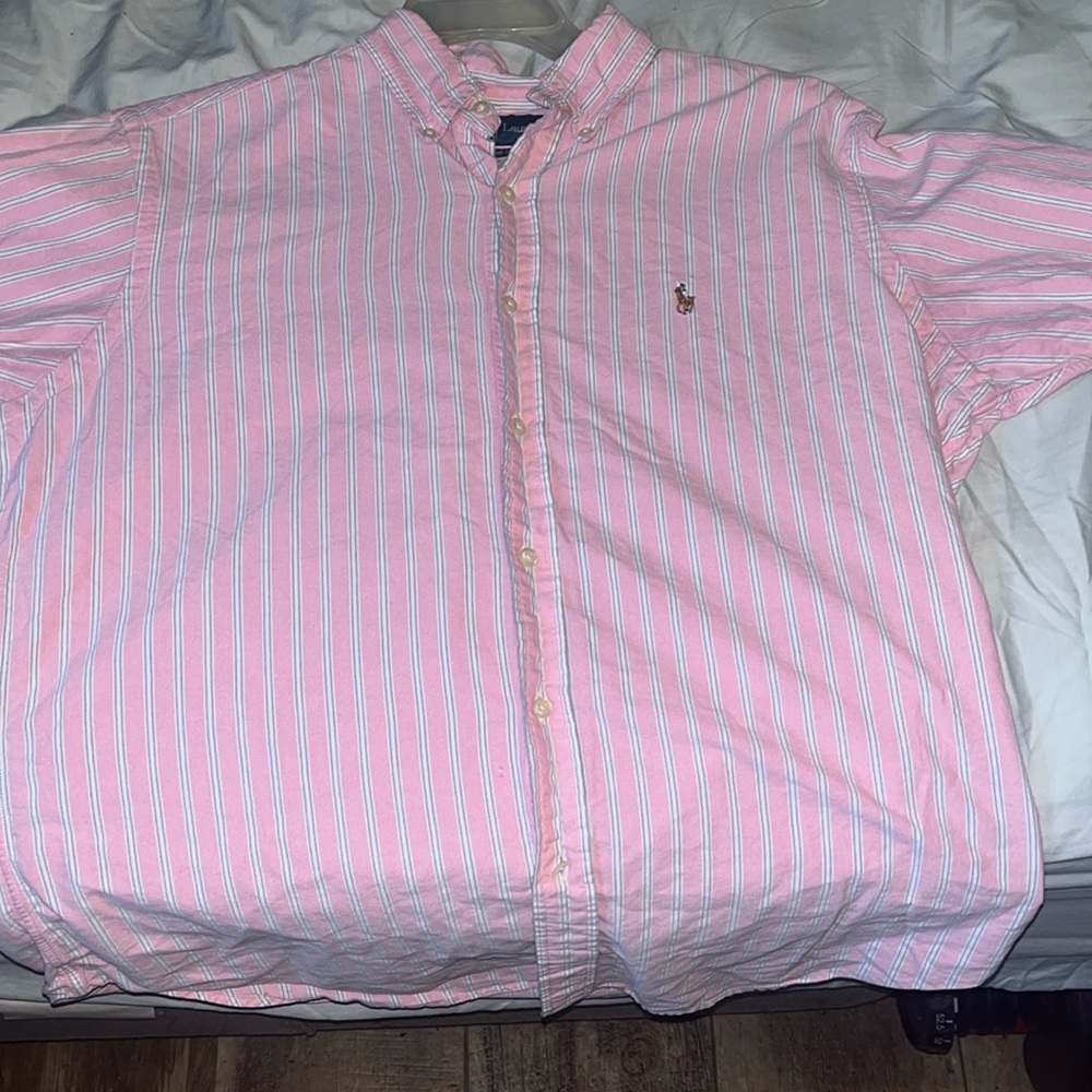 Pink polo